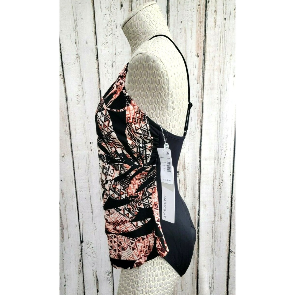 Miraclesuit‎ Slimming Tummy Control Shapewear One Piece Swimsuit Women's 12 NEW - Picture 8 of 11